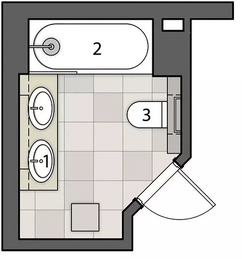 Explicação: 1. Washbasins 2. Van