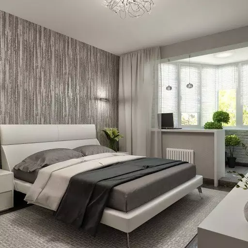 女の子のための現代の寝室のデザイン：配置のニュアンスと50の例 10014_17
