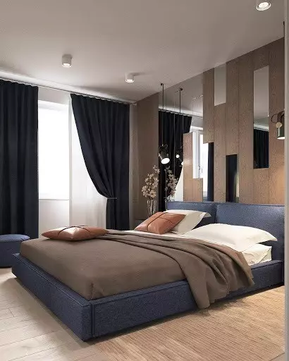 女の子のための現代の寝室のデザイン：配置のニュアンスと50の例 10014_87