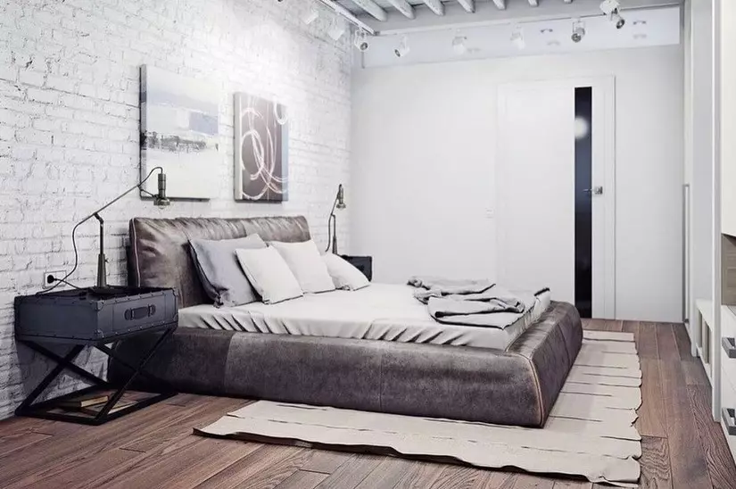 Diseño de dormitorio en estilo loft: más de 50 ideas que te gustan 10022_104