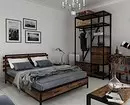 Loft Style-ийн унтлагын өрөөний загвар: Танд таалагддаг 50+ санаанууд 10022_32