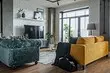 Glamour, Minimalism aŭ Boho: 5 Ideoj por Atypical Loft Design