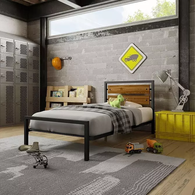 Design Bedroom en subtegmento: 50+ Ideoj, kiujn vi ŝatas 10022_52