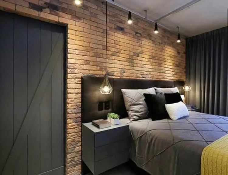 Design de quarto em estilo loft: 50+ ideias que você gosta 10022_59