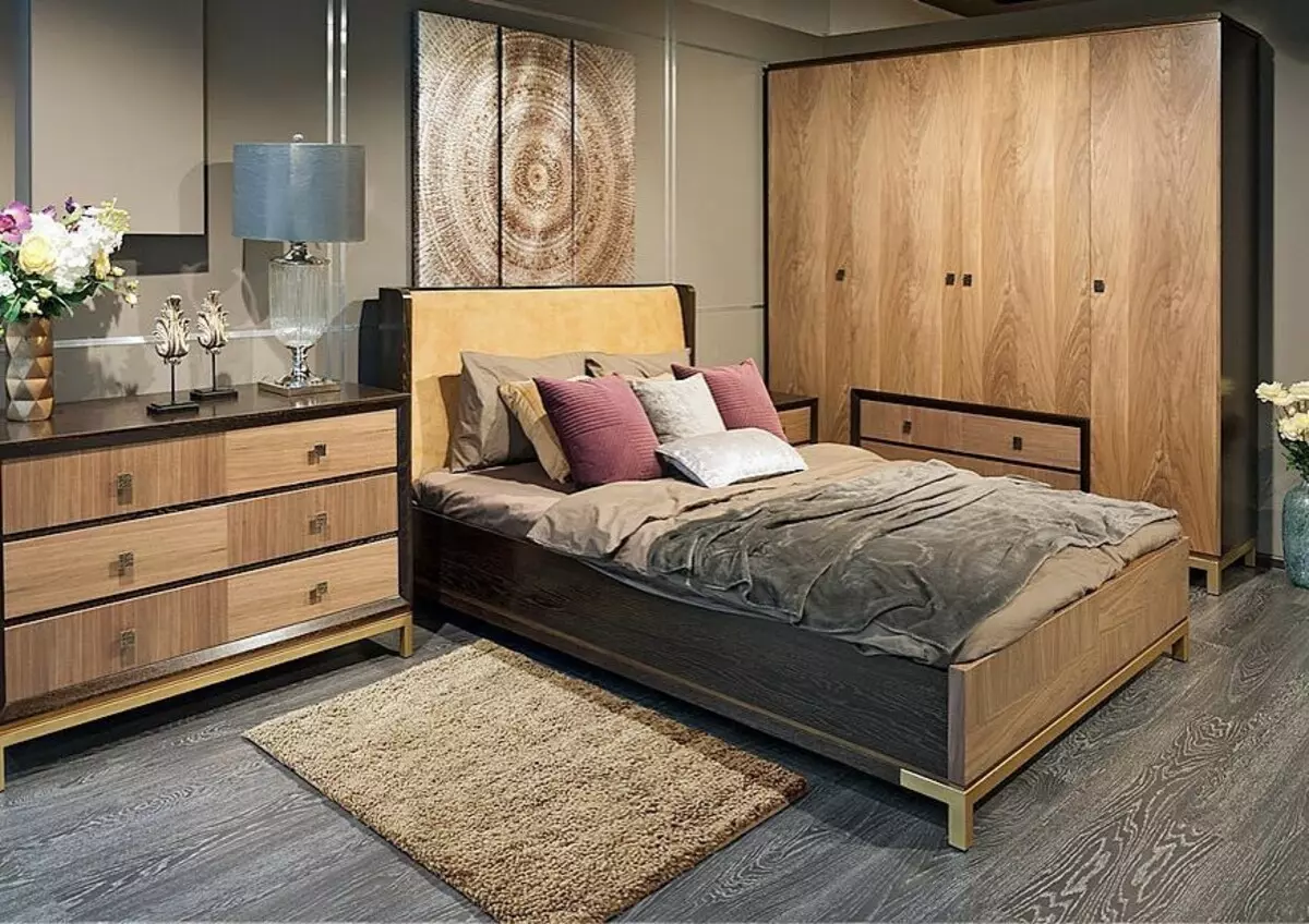 Design Bedroom en subtegmento: 50+ Ideoj, kiujn vi ŝatas 10022_64