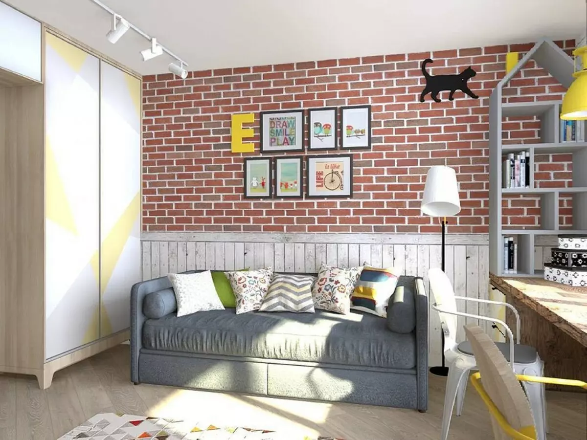 Diseño de dormitorio en estilo loft: más de 50 ideas que te gustan 10022_79