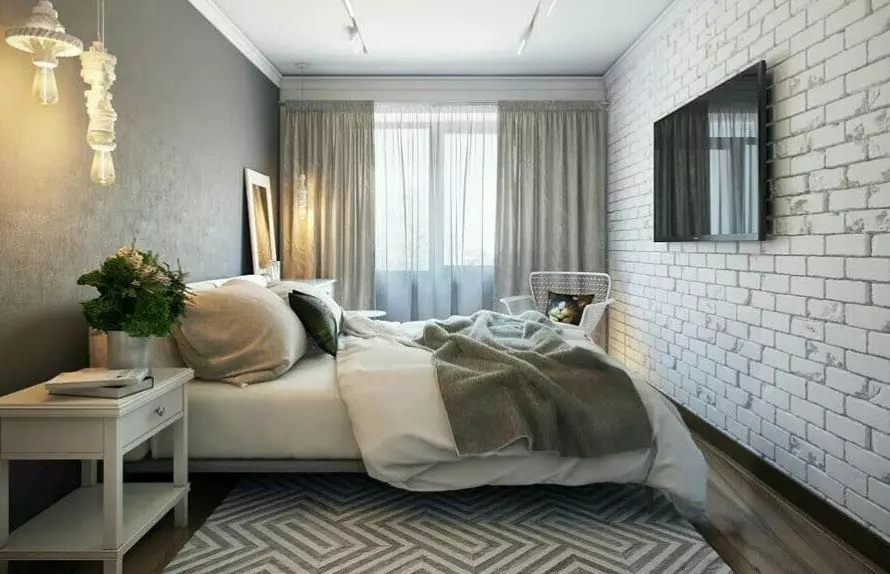 Thiết kế phòng ngủ theo phong cách gác xép: 50+ ý tưởng mà bạn thích 10022_85