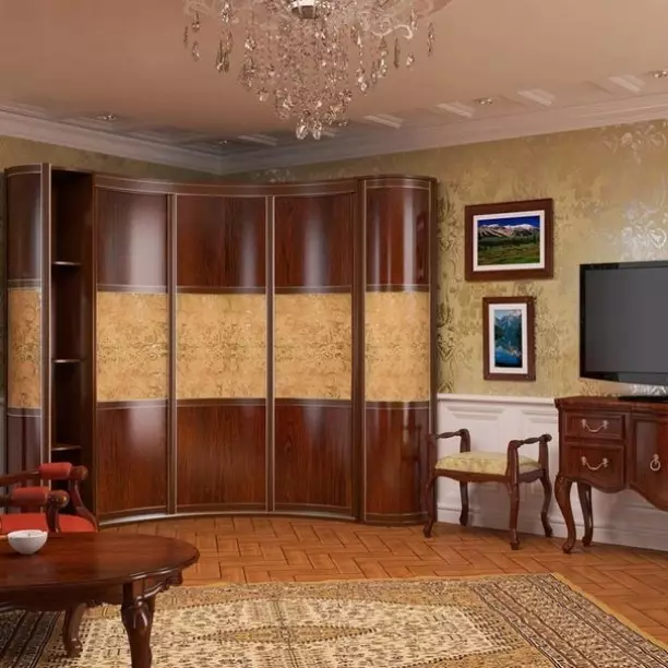 Tủ hiện đại trong phòng khách: Cách chọn và nhập vào nội thất 10035_29
