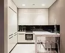 Küchenlayout 6 Meter mit Kühlschrank: Foto zu erfolgreichen Beispielen und Registrierungs-Tipps 10036_100