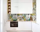 Küchenlayout 6 Meter mit Kühlschrank: Foto zu erfolgreichen Beispielen und Registrierungs-Tipps 10036_16