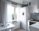 Küchenlayout 6 Meter mit Kühlschrank: Foto zu erfolgreichen Beispielen und Registrierungs-Tipps 10036_30
