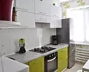 Küchenlayout 6 Meter mit Kühlschrank: Foto zu erfolgreichen Beispielen und Registrierungs-Tipps 10036_40