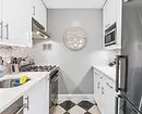 Küchenlayout 6 Meter mit Kühlschrank: Foto zu erfolgreichen Beispielen und Registrierungs-Tipps 10036_56
