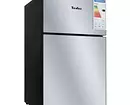 Layout Kuzhina 6 metra me frigorifer: foto e shembujve të suksesshëm dhe këshilla për regjistrim 10036_61