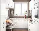 Küchenlayout 6 Meter mit Kühlschrank: Foto zu erfolgreichen Beispielen und Registrierungs-Tipps 10036_96