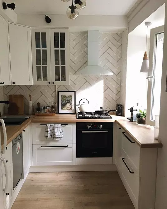 10 آشپزخانه کوچک که در آن تمام فضای مفید درگیر است 10038_54