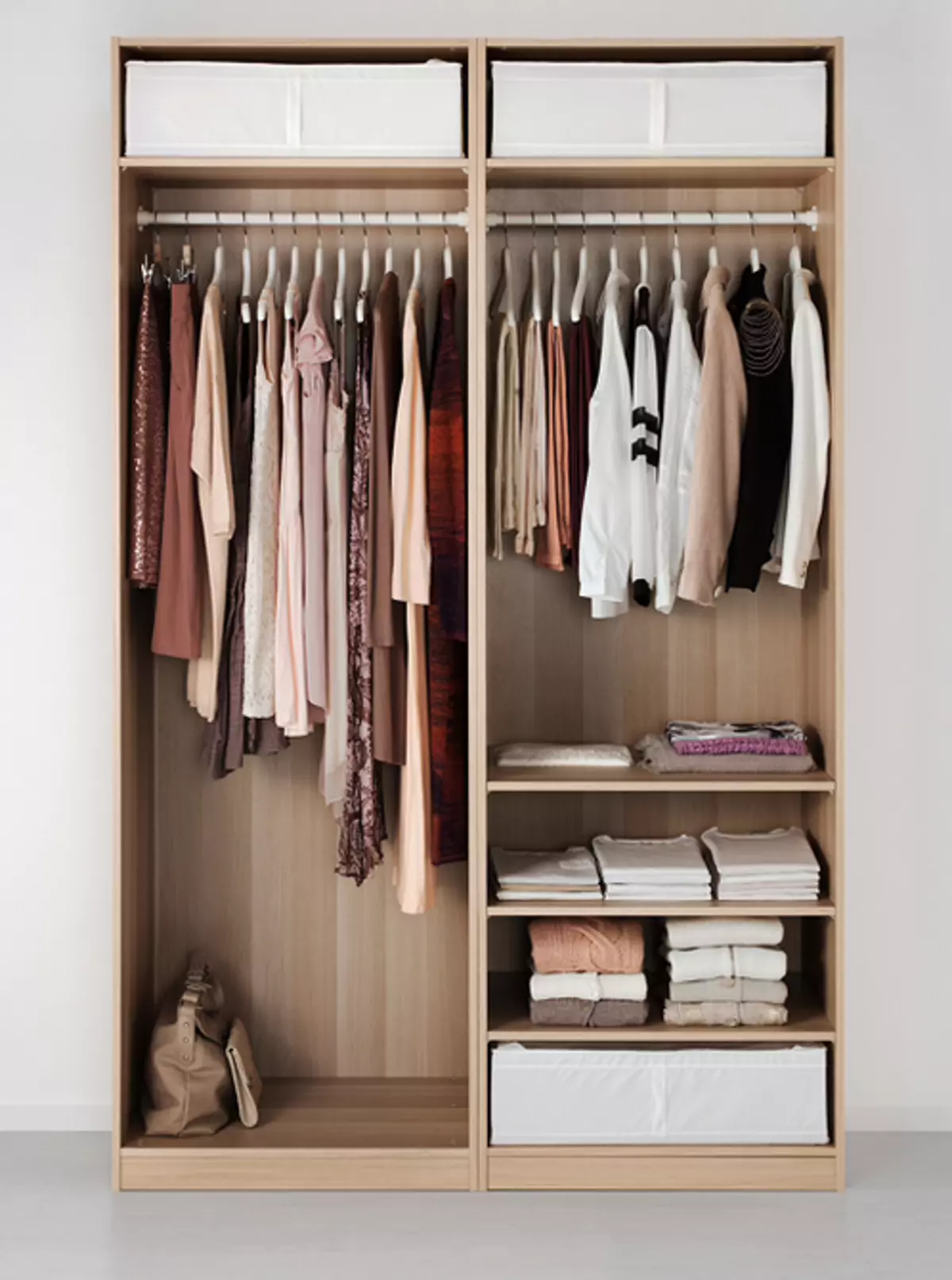 Moderne Kleiderschränke im Schlafzimmer: Foto und Unterricht, wie Sie sie finden können 10044_16