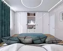 Модерни гардеробе у спаваћој соби: Фотографија и упутства, како их лоцирати 10044_48