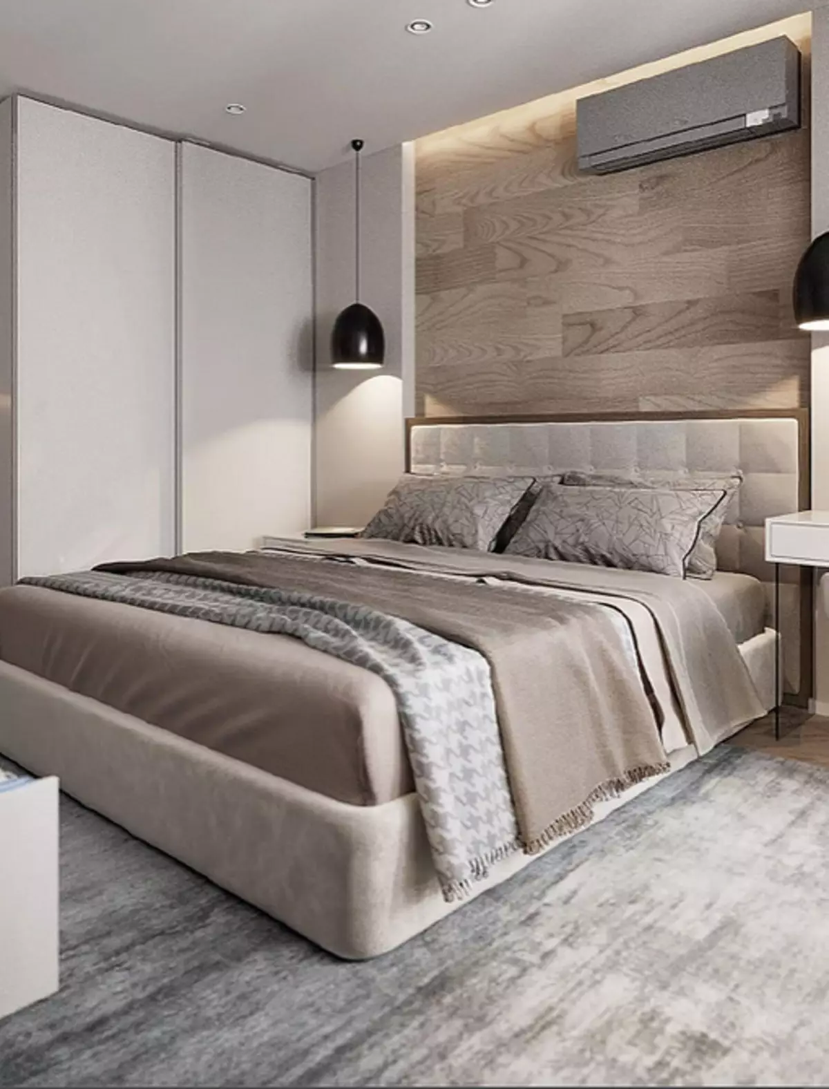 Dulapuri moderne din dormitor: fotografie și instruire, cum să le localizeze 10044_93