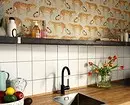 We kiezen aan wallpapers voor de keuken: materialen, kleuren en succesvolle combinaties 10054_21