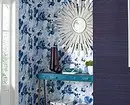 Gagasan ngagabungkeun wallpaper di ruang tamu: tips mangpaat sareng 40+ poto interior 10061_67
