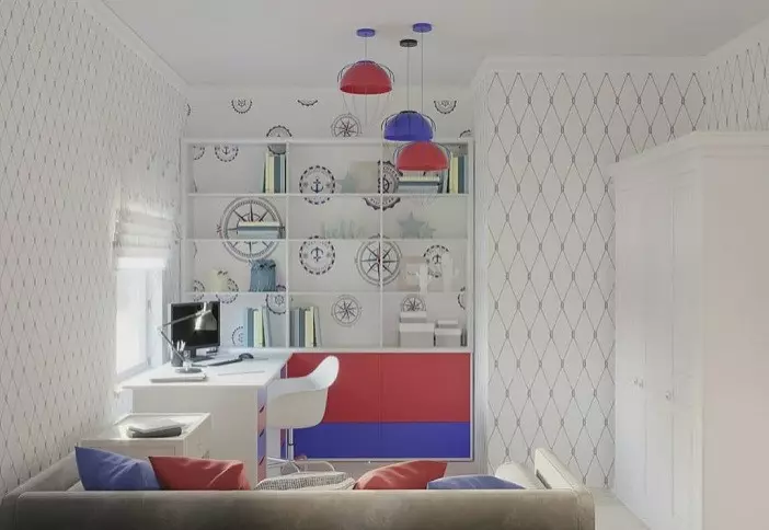 Paano pumili ng isang teenager-boy room design: ang pinakamahusay na mga estilo, kulay at mga diskarte sa palamuti 10068_127