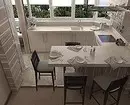 Progettiamo l'interno della cucina con balcone o loggia: 30 idee delive con foto 10074_24