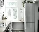 Kitchen design with refrigerator in Khrushchev: 45 examples that can be repeated 10089_18
