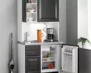 Kitchen design with refrigerator in Khrushchev: 45 examples that can be repeated 10089_29