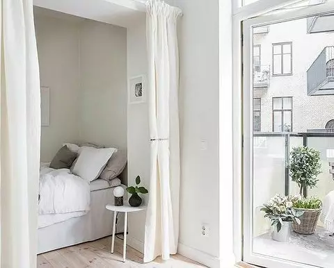 Cama en Niche: 8 Interiores modernos elegantes 10101_24