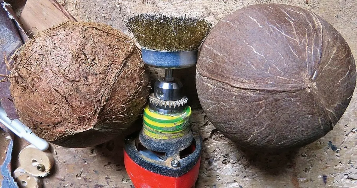 Hvordan lage en lampe for å lese fra ... kokosnøtt 10103_22