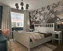 Miegamojo projektavimas su foto fono paveikslėliais: kambario dizaino patarimai ir 50 interjero sprendimai 10155_27