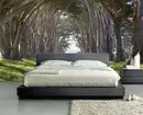 Reka Bentuk Bilik Tidur dengan Wallpaper Foto: Tips Reka Bentuk Bilik dan 50 Penyelesaian Interior 10155_28