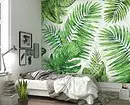 Reka Bentuk Bilik Tidur dengan Wallpaper Foto: Tips Reka Bentuk Bilik dan 50 Penyelesaian Interior 10155_61