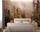 Disenyo ng Bedroom na may Mga Wallpaper ng Larawan: Mga Tip sa Disenyo ng Room at 50 Mga Solusyon sa Panloob 10155_7