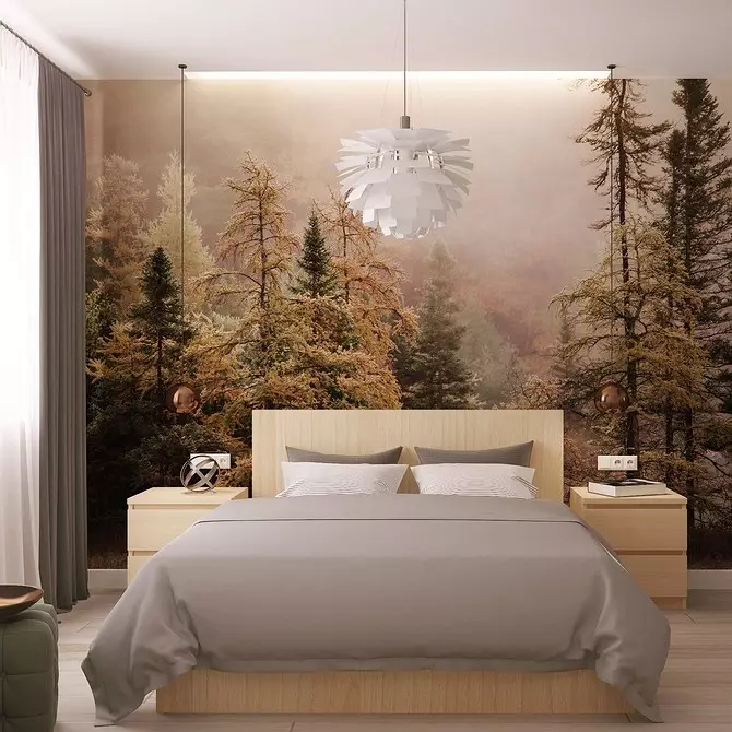 Унтлагын зураглалтай унтлагын өрөөний загвар: Өрөөний загвар зохион байгуулах: Өрөөний дизайны зөвлөмж, 50 дотоод шийдэл 10155_9