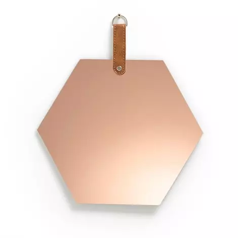 Miroir hexagonal Daren.