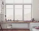 Comptoir côté fenêtre dans la chambre: Comment créer un coin fonctionnel dans l'appartement 10165_16