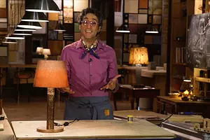 자신의 손으로 책상 램프를 만드는 방법 : Marat Ka의 비디오 지침 10179_1