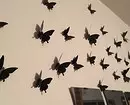 Cara membuat kertas kupu-kupu di dinding, lakukan sendiri: instruksi dan stensil 10208_17