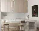 Kjøkkenlysekroner i moderne stil: 100 + bilder av de beste modellene og tipsene for å velge 10228_120
