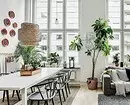 Keuken kroonluchters yn moderne styl: 100+ foto's fan 'e bêste modellen en tips foar it kiezen fan 10228_40