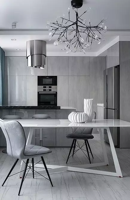 لوستر آشپزخانه در سبک مدرن: 100+ عکس از بهترین مدل ها و راهنمایی برای انتخاب 10228_64