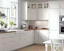 I-Kitchen Facades Budget kusuka e-Ikea: Izibonelo ezingama-50 ezinesitayela sokusetshenziswa ngaphakathi 10236_3