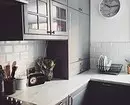 Fachadas de cociña Orzamento de IKEA: 50 exemplos elegantes de uso no interior 10236_4