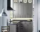 Fachadas de cociña Orzamento de IKEA: 50 exemplos elegantes de uso no interior 10236_54