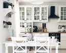 Virtuvės fasadai Biudžetas iš IKEA: 50 Stilingas naudojimo pavyzdžiai interjere 10236_62