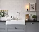 Fasadë Kuzhina Buxheti nga IKEA: 50 shembuj elegant të përdorimit në brendësi 10236_73