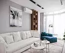 Plester Venetian: 100 foto ing interior apartemen lan pilihan desain kanggo ruangan sing beda 10238_12