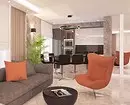 Plester Venetian: 100 foto ing interior apartemen lan pilihan desain kanggo ruangan sing beda 10238_15